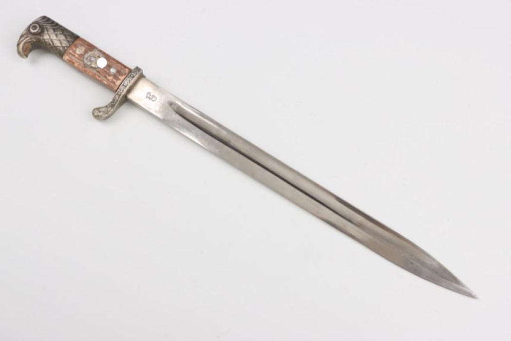 Police bayonet "S.B. 14833." with horn grip plates - WKC (long type)