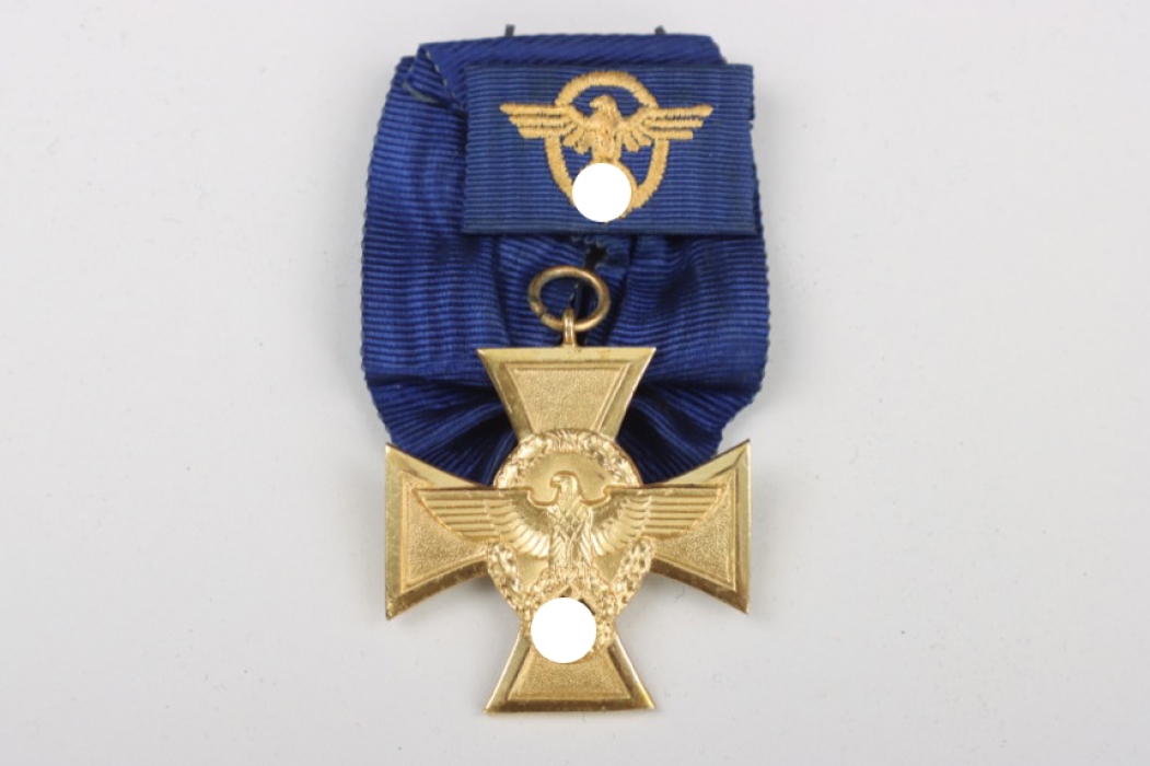 Police Long Service Award 1st Class for 25 years on medal bar
