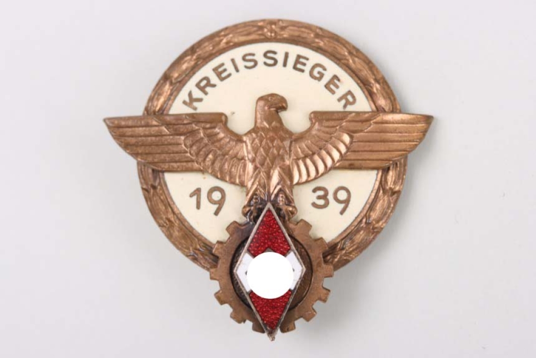 National Trade Competition Kreissieger Badge 1939 - Aurich