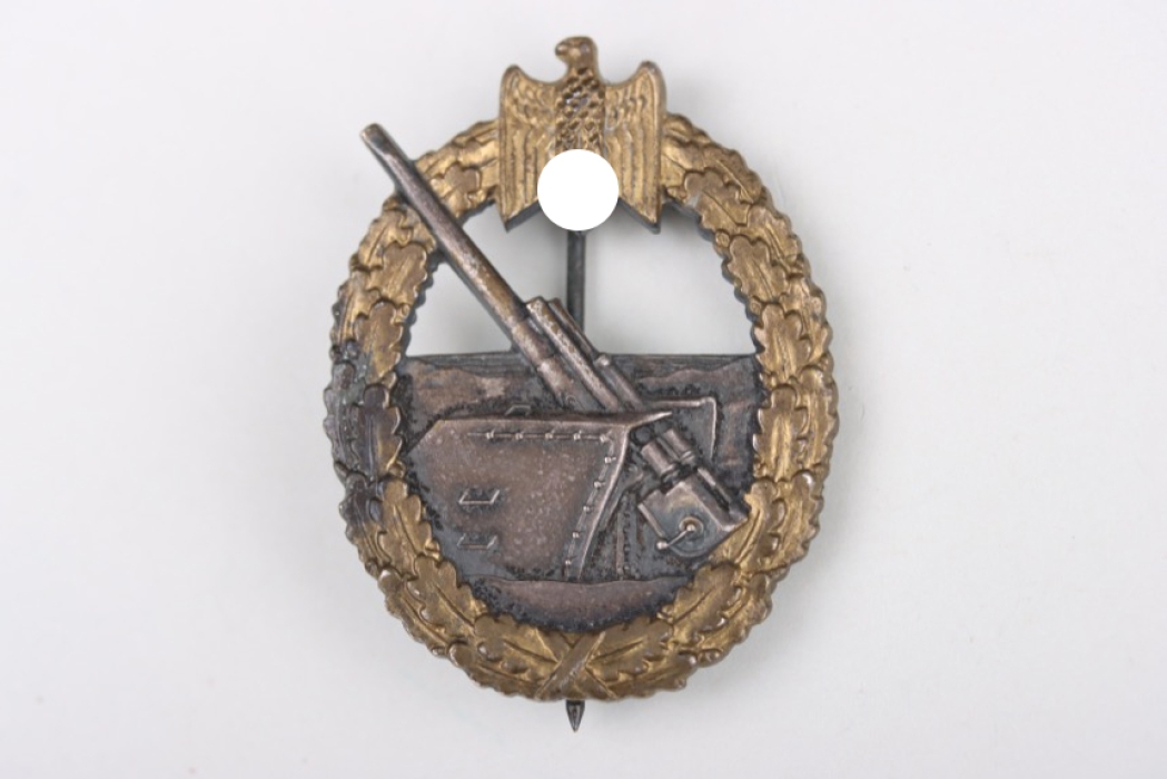 Coastal Artillery War Badge - E. Ferdinand Wiedmann