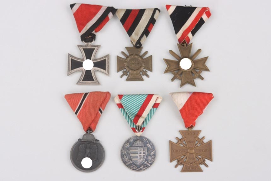 Medal grouping of an Austrian WWI & WWII combatant