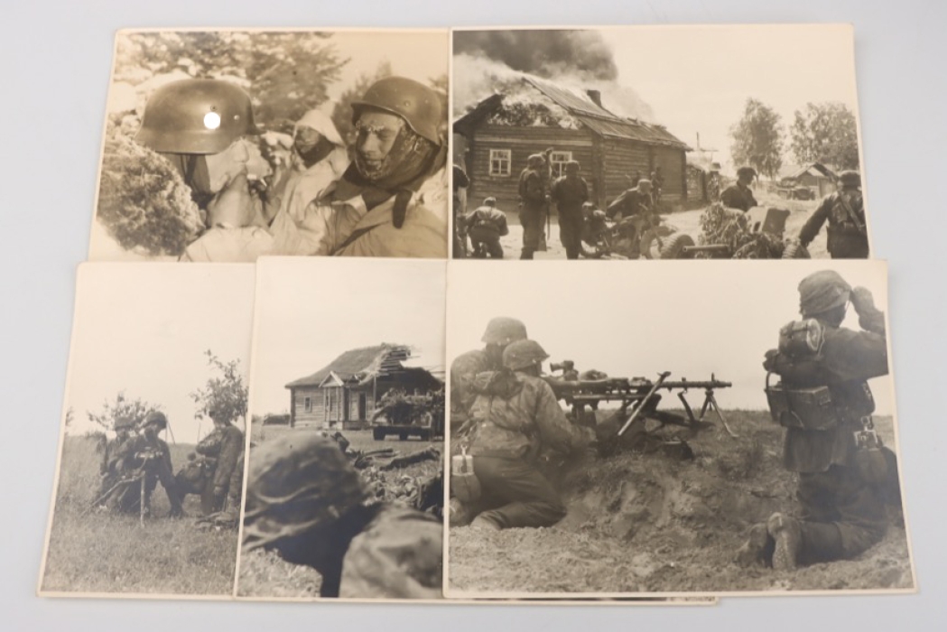 SS-Panzergrenadier-Regiment "Der Führer“ five press photos