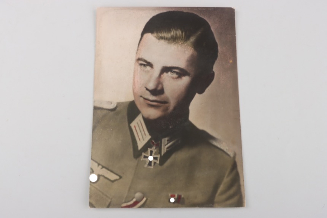 Jaschke, Herbert - coloured portrait photo