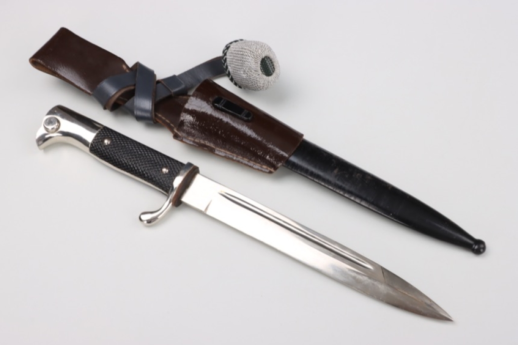 Luftwaffe dress bayonet KS 98 with frog and NCO's knot - Eickhorn