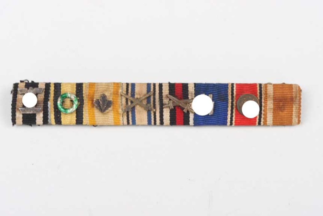 8-place ribbon bar for an SS member
