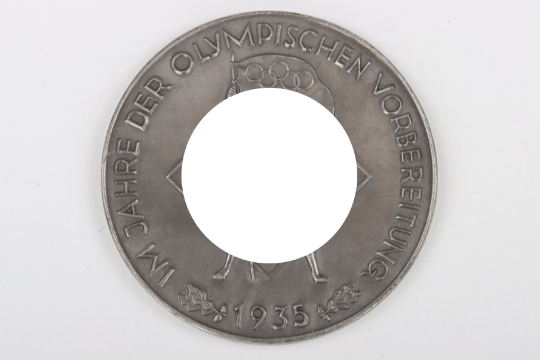 Olympic Games Berlin 1936 plaque - Deschler