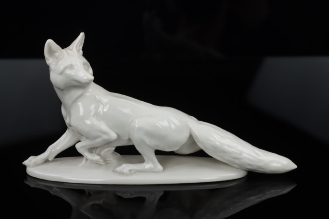 Allach - Porcelain Sneaking Fox, no. 79 - Theodor Kärner