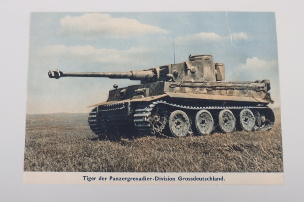 "Tiger der Panzergrenadier-Division GROSSDEUTSCHLAND" poster