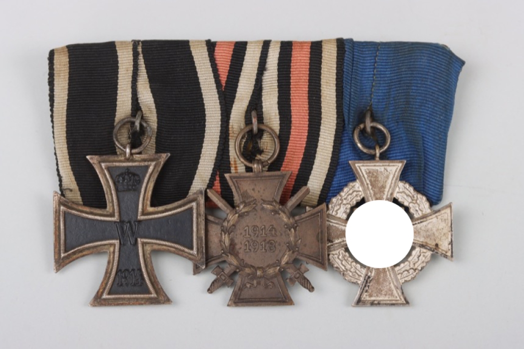 3-place Medal bars - 1914 Iron Cross 2nd Class winner