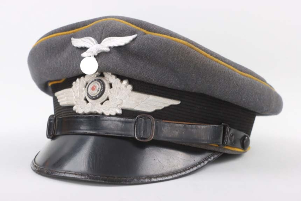 Koch brothers - Luftwaffe flying troops visor cap EM/NCO