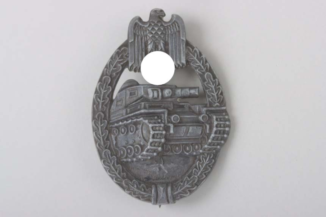 Tank Assault Badge in Silver "R. Souval"
