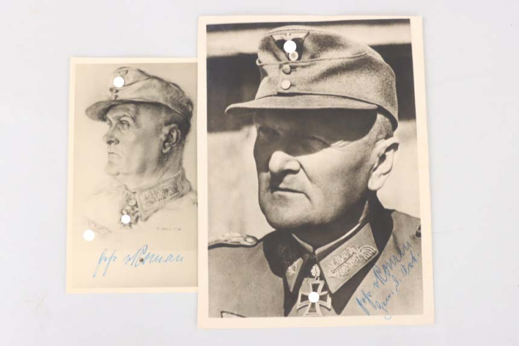 Roman, Rudolf Freiherr von - signed photos