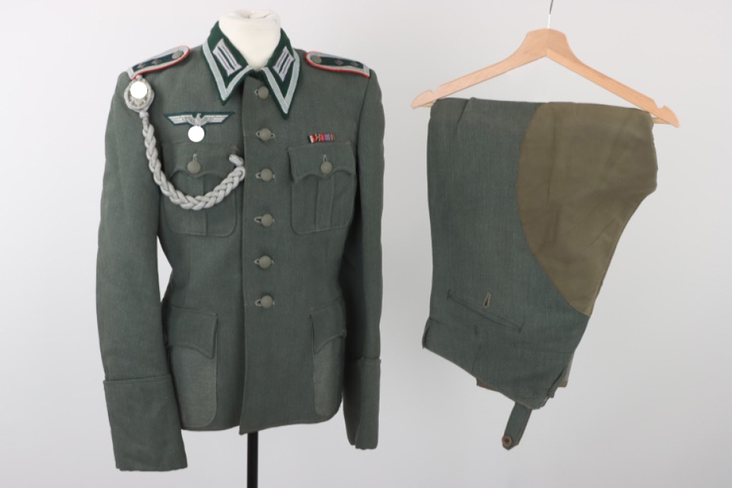 Heer field tunic (privately purchased) 1944/45 - Oberfeldwebel