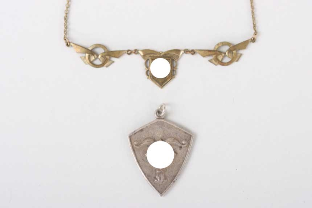 Patriotic jewelry - necklace and pendant