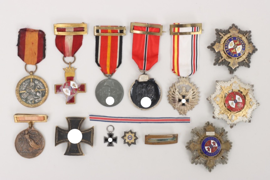 12 x lot of Spanish medals (Legion Condor & campaign in Russia)
