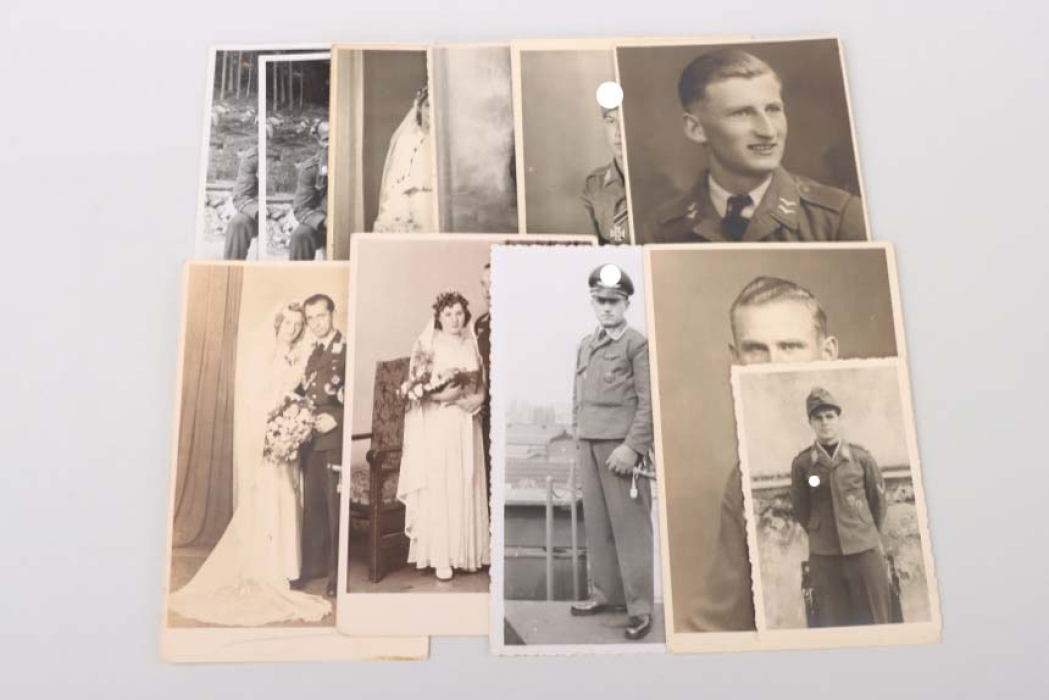 11 x Luftwaffe portrait photos