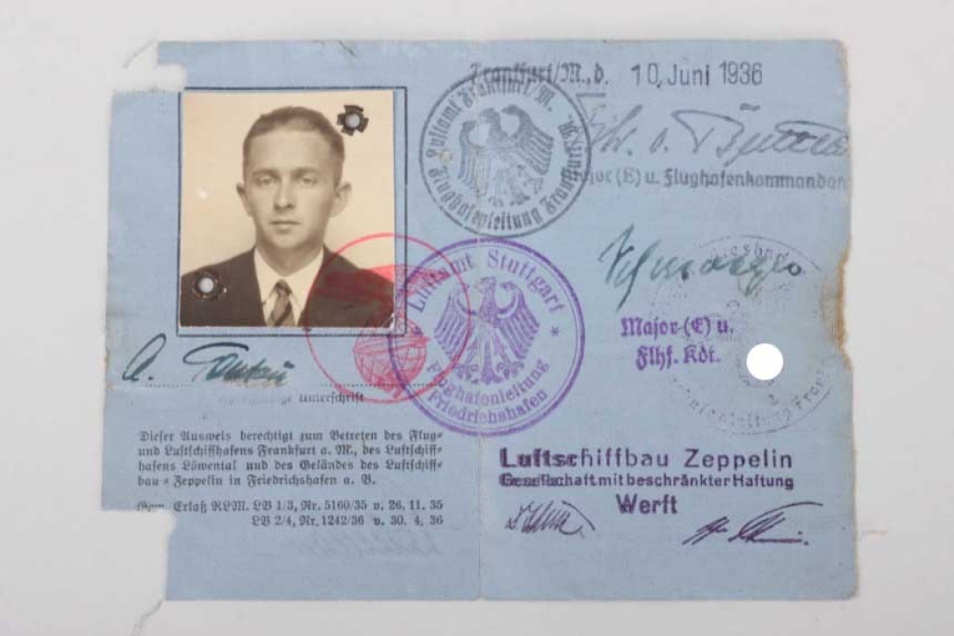 Deutsche Zeppelin-Reederei ID card