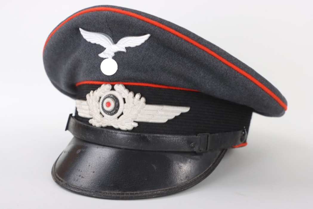 Luftwaffe Flak visor cap EM/NCO - Gefr. Reitz