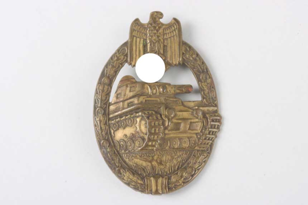 Tank Assault Badge in Bronze "Wurster"