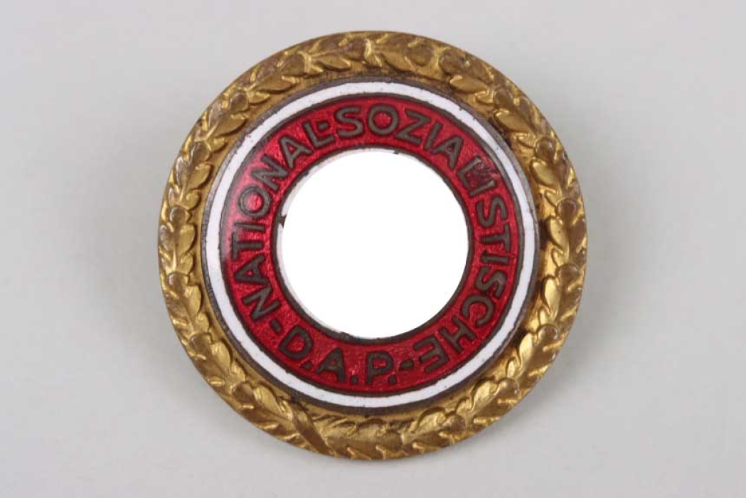 NSDAP Golden Party Badge "82118" - large type (Deschler)