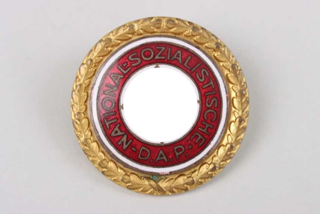NSDAP Golden Party Badge "8240" - large type (Deschler)