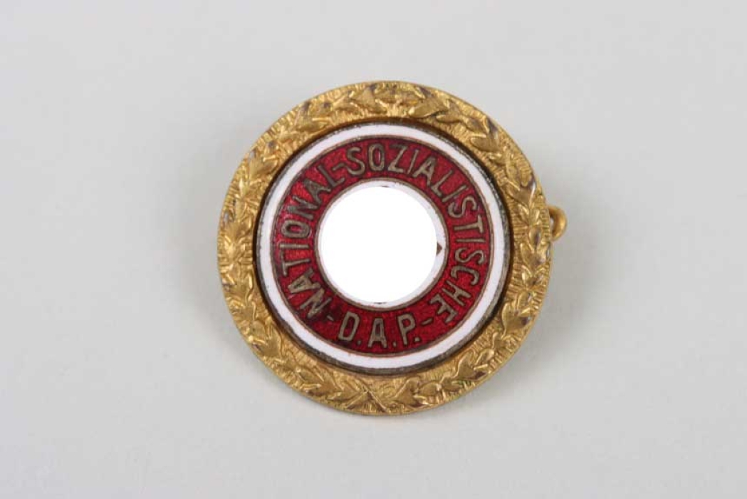 NSDAP Golden Party Badge "21995" - small type (Fuess)