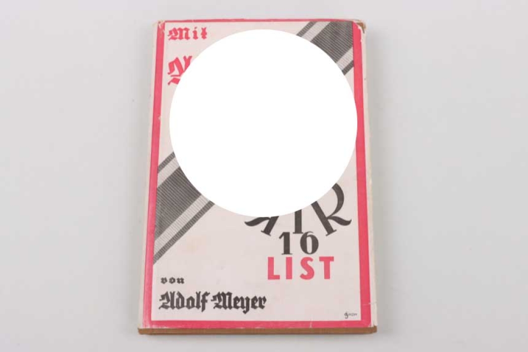 Book "Mit Adolf Hitler im Bayr. RIR 16 List"
