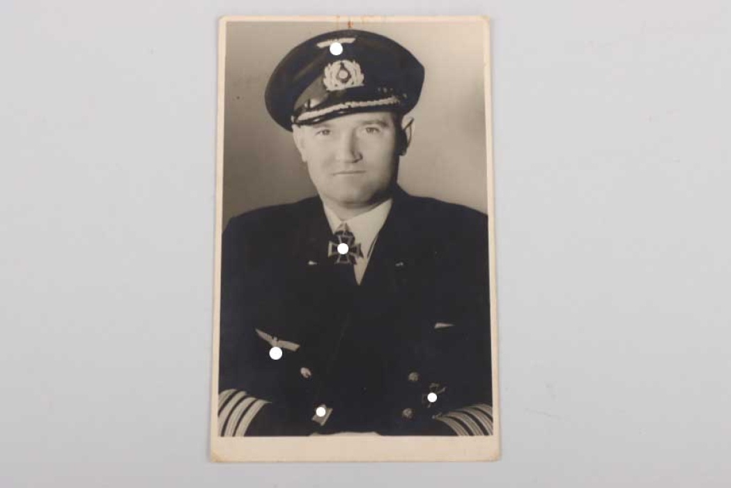 Hartmann, Werner (U-Boot) - Oak Leaves winner portrait photo