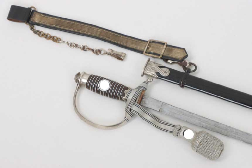 SS leader's sword "Führerdegen" with hanger and portepee - Höller