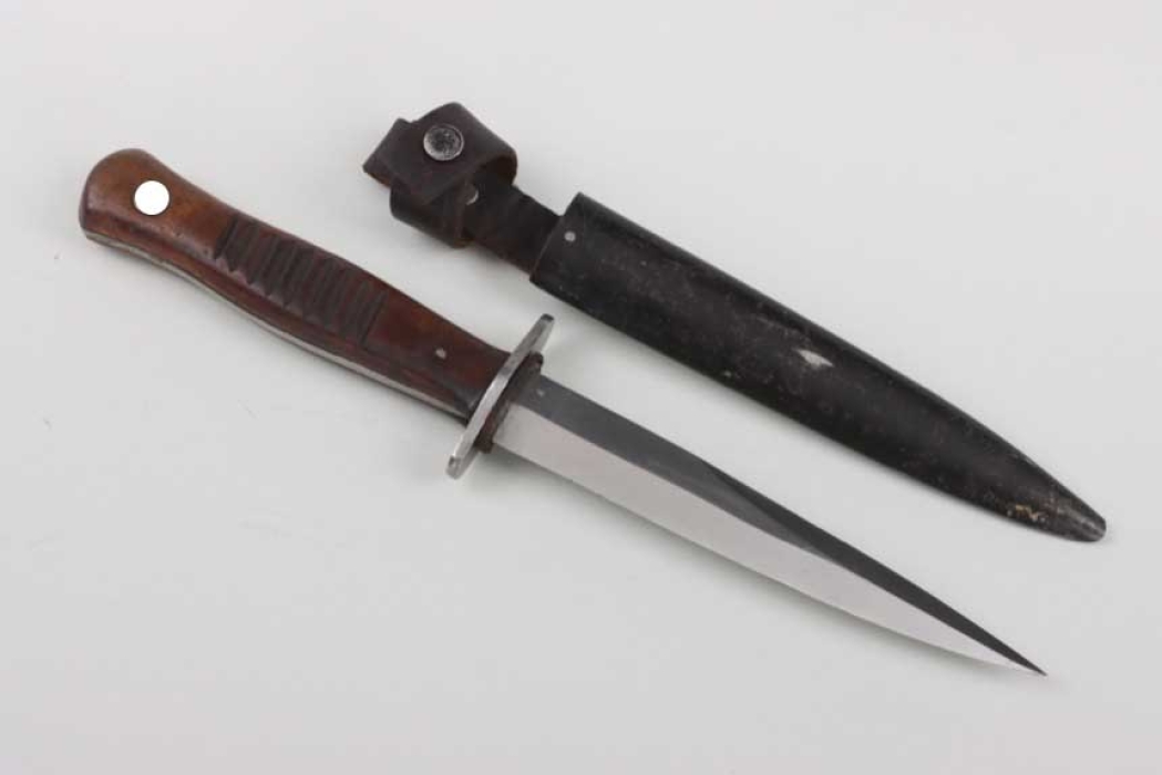 Trench knife with  SS Runes Roundel