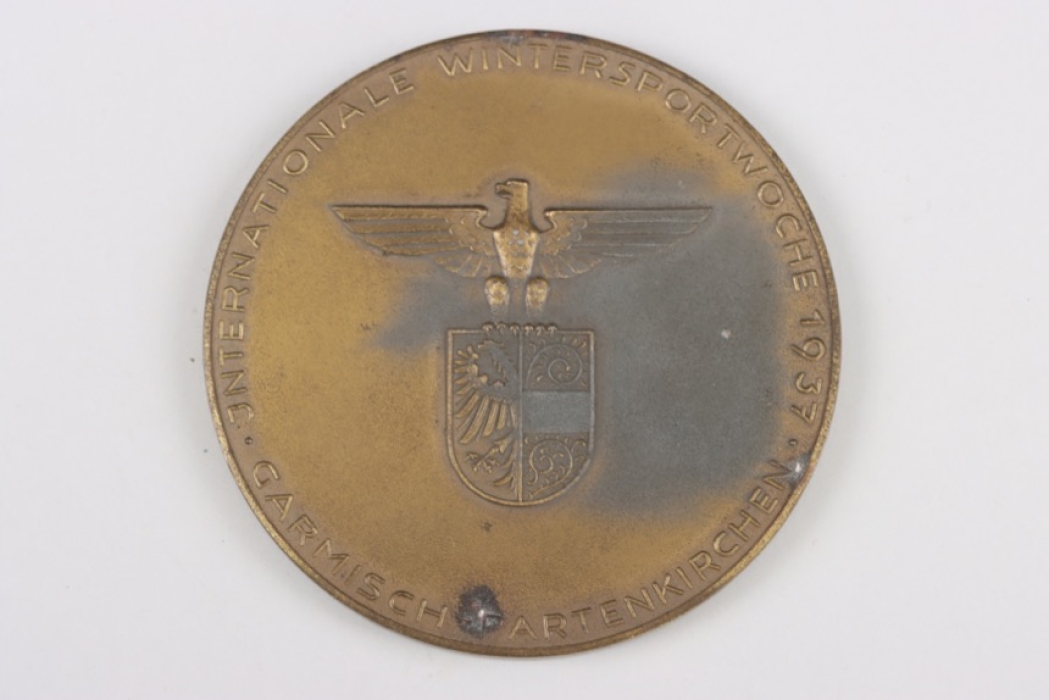Medal 5th Place International Winter Games 1937