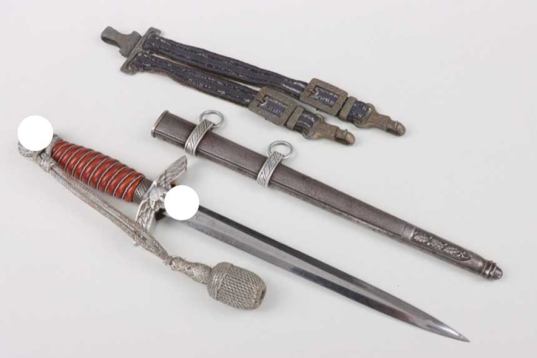 M37 Luftwaffe officer's dagger with Hangers and Portepee - SMF