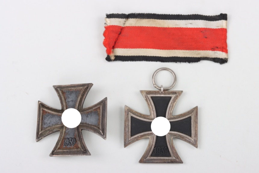 1939 Iron Cross 1st Class, "100" Wächtler & Lange + EKII