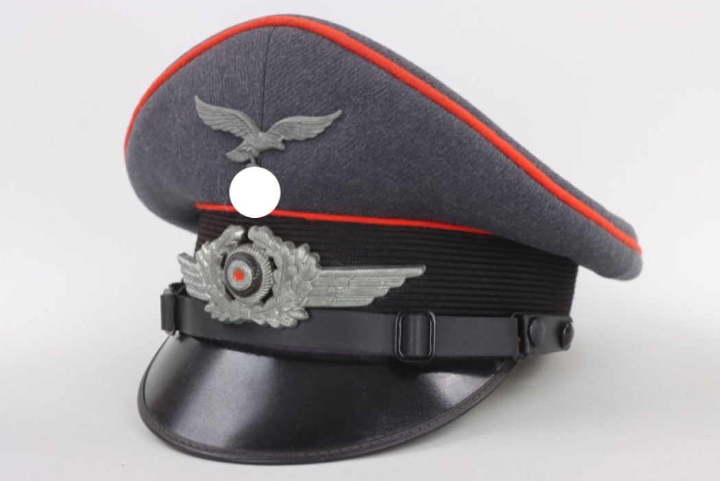 Luftwaffe Flak visor cap EM/NCO - Named, EREL
