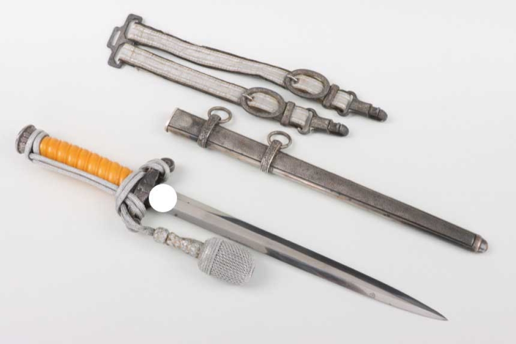 M35 Heer officer's dagger with hangers and portepee - PUMA