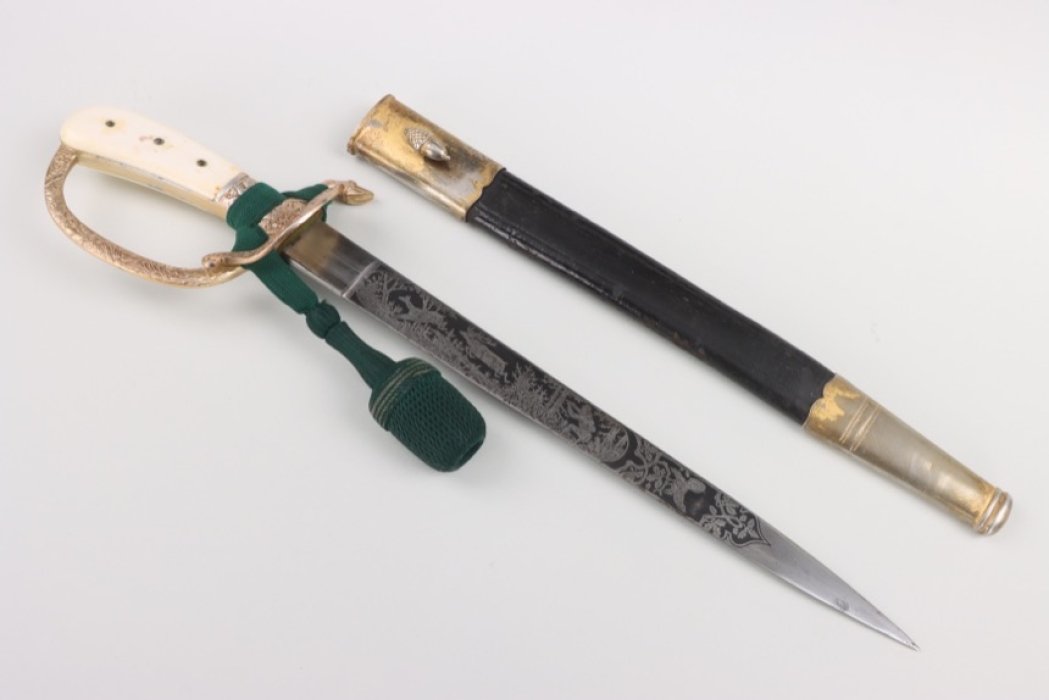 Forestry hunting dagger with knot - Eickhorn/Michovius