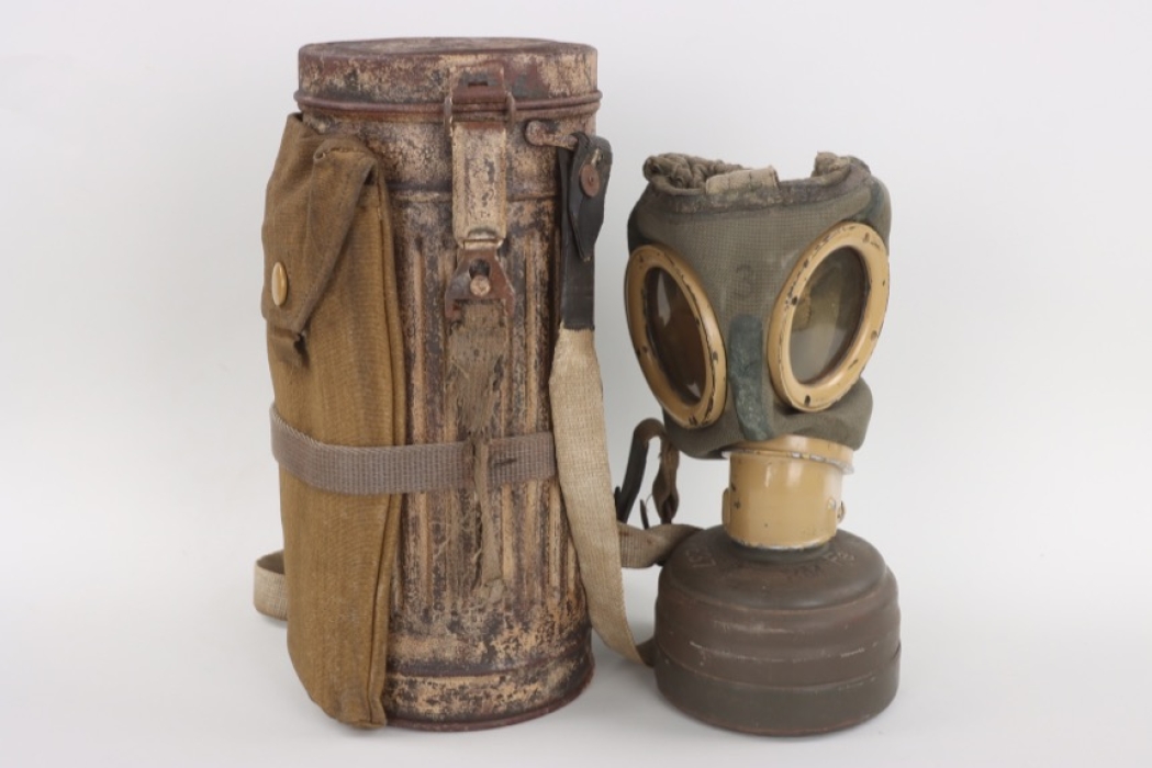 Wehrmacht gas mask M30/M38 - Tropical