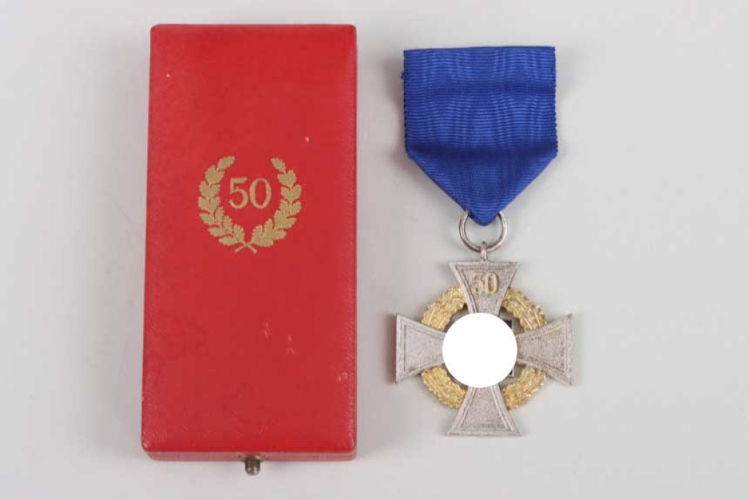 Cased Faithful Service Decoration Special Class for 50 Years