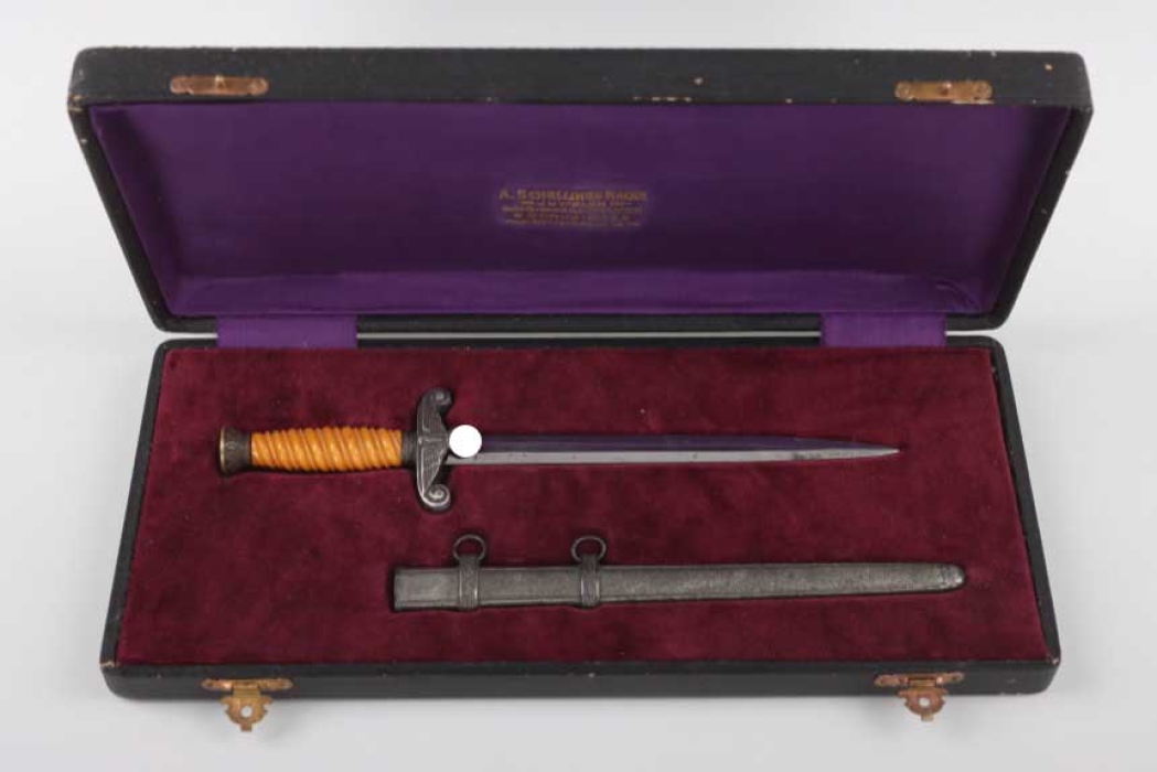 Miniature M35 Heer officer's dagger by Alcoso - with box