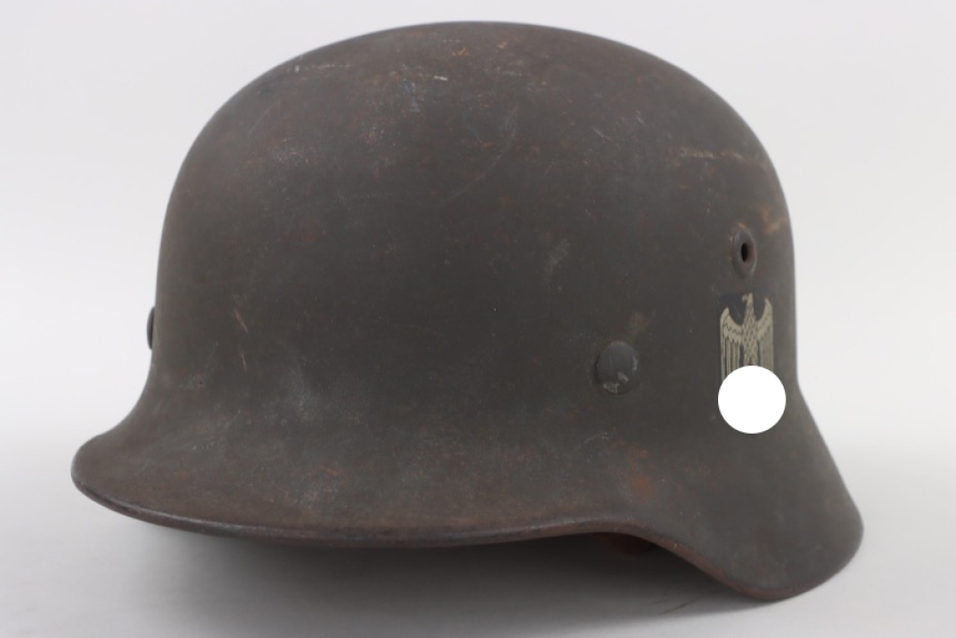 Heer M40 helmet with Single Decal - Q66