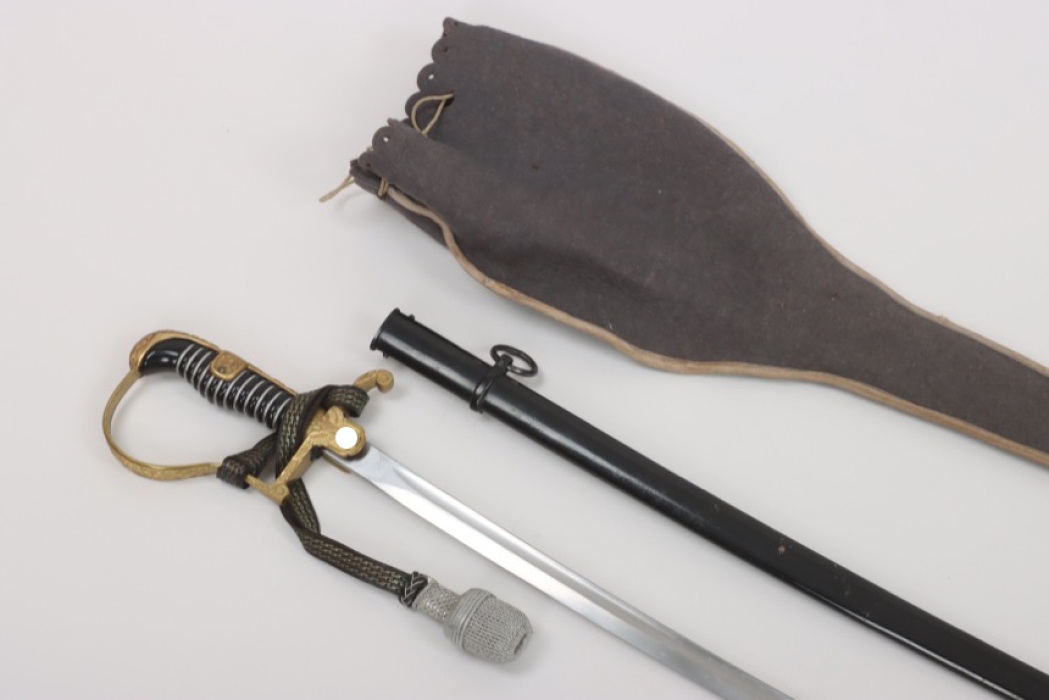 Heer officer's sabre with Portepee an bag - Klaas