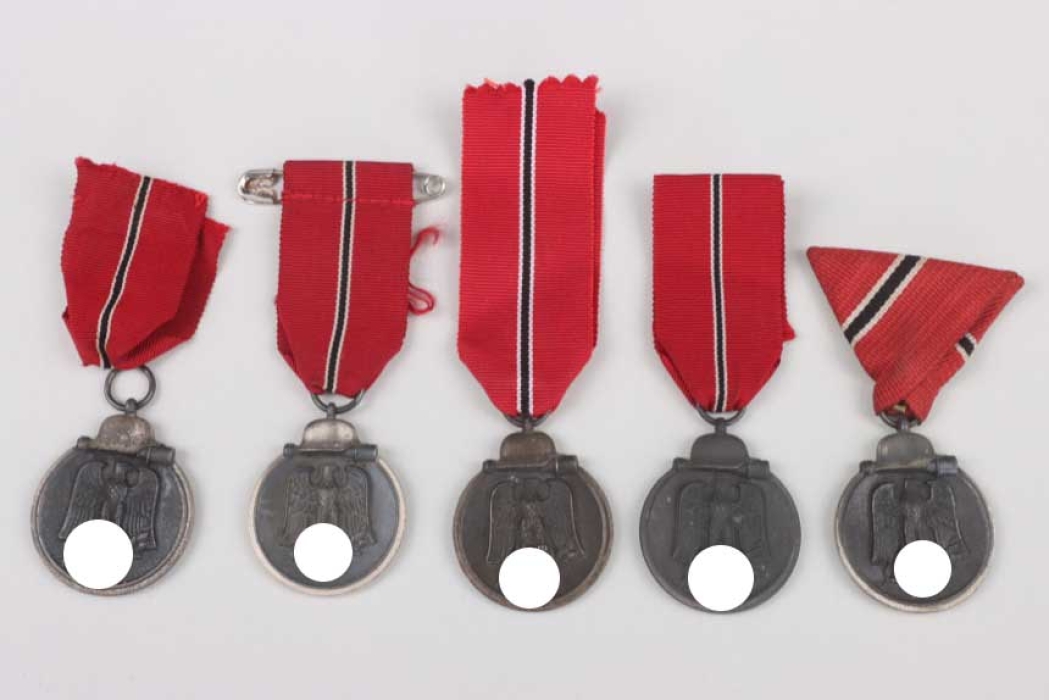 Lot of 5 East Medals