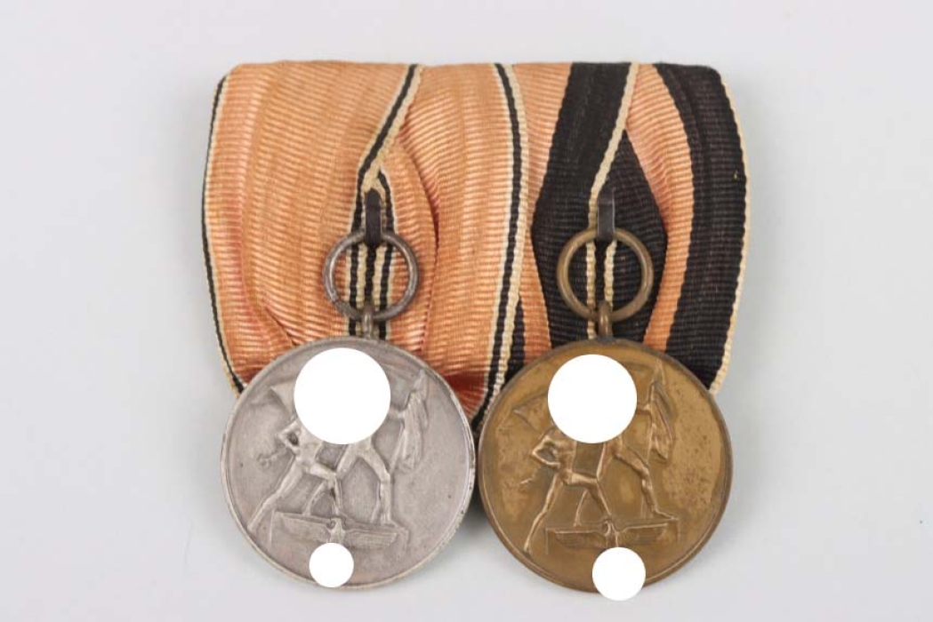 Medal Bar "Anschluss Sudetenland und Österreich"