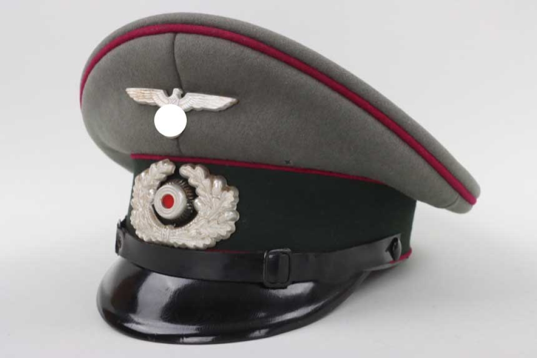 Heer Nebelwerfer visor cap for EM/NCO