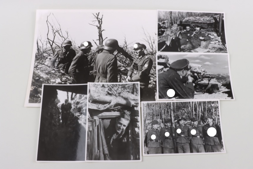 Major Selhorst - photos in the field, Selhorst as a sniper
