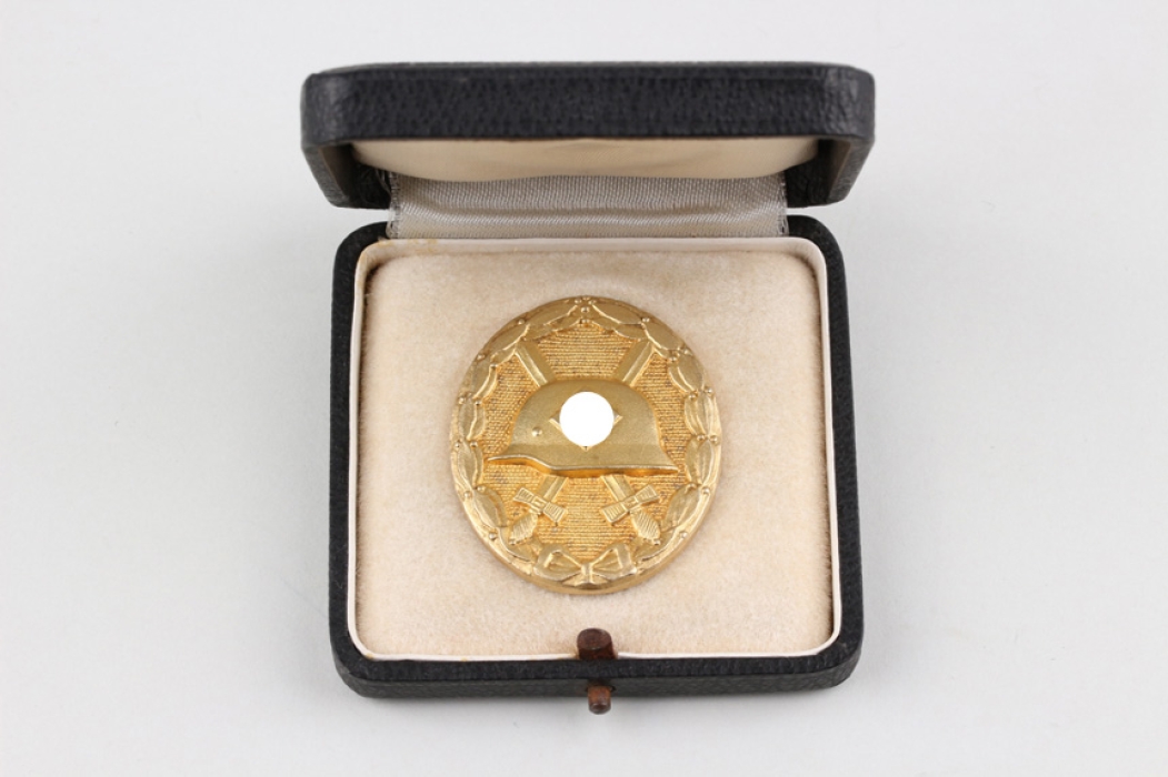 Wound Badge in gold L/14 in LDO case
