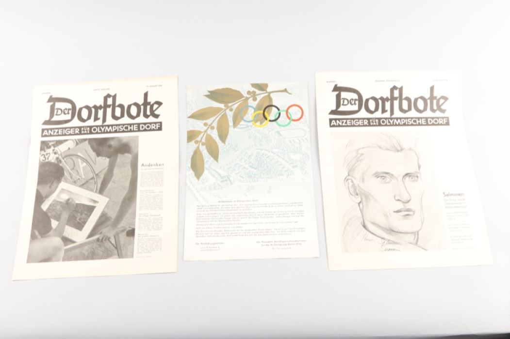Magazine of the Olympic Village - "Der Dorfbote"