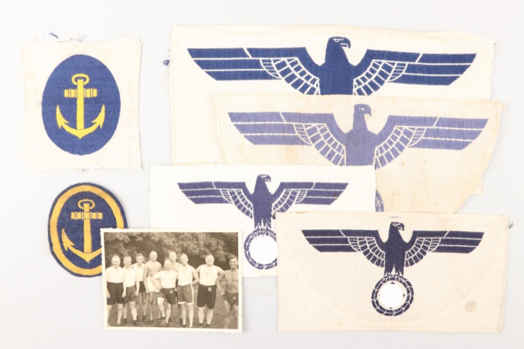 Full Set of Navy Sport Insignia and Patches