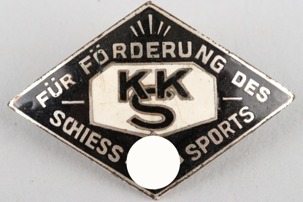 Membership Pin for the "Für Förderung des Schießsports KKS"