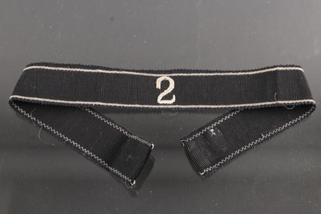 SS cuff title with number of the Sturm 2